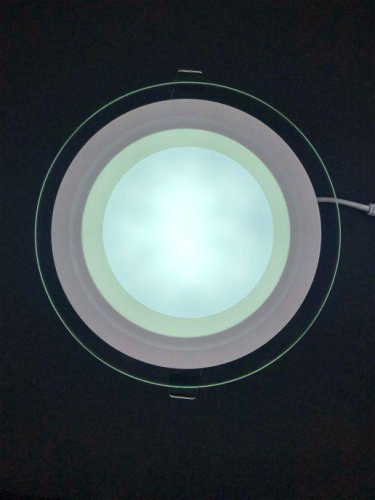 Встраиваемый светодиодный светильник Elvan VLS-705R-12W-WW-Wh фото 5